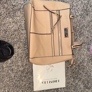 Jones New York Cream Tote Bag